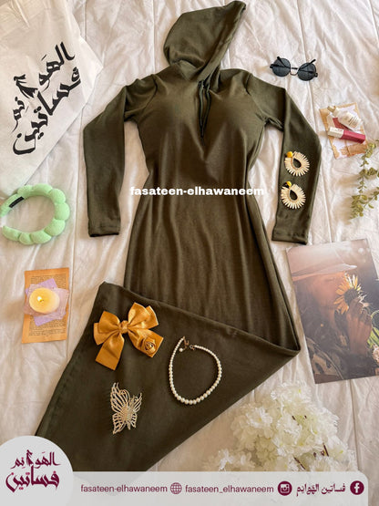 فستان صك سادة