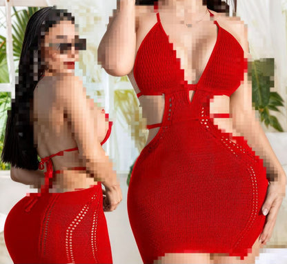 فستان سهرة تريكو