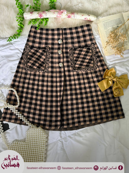 اسكيرت شراشيب قصيرة